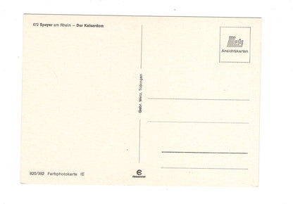 Ansichtskarte Speyer am Rhein / Der Kaiserdom / H1-63