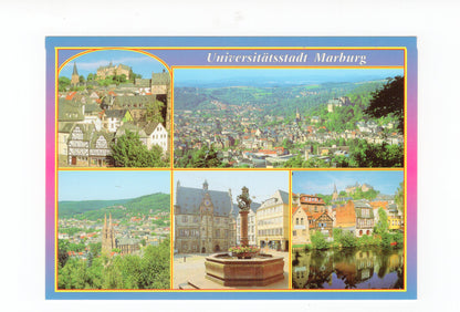 Ansichtskarte Marburg an der Lahn