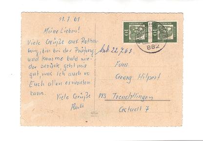 Ansichtskarte Rothenburg ob der Tauber