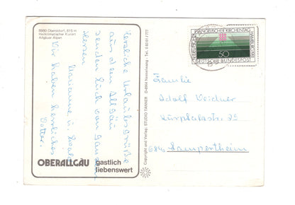 Ansichtskarte Oberstdorf im Oberallgäu / M1-55