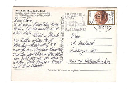 Ansichtskarte Bad Hersfeld / Am Brink +++