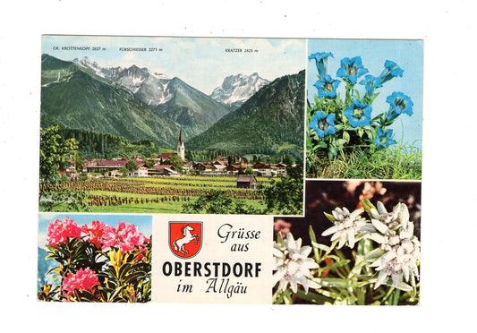 Ansichtskarte Oberstdorf im Allgäu / M1-55