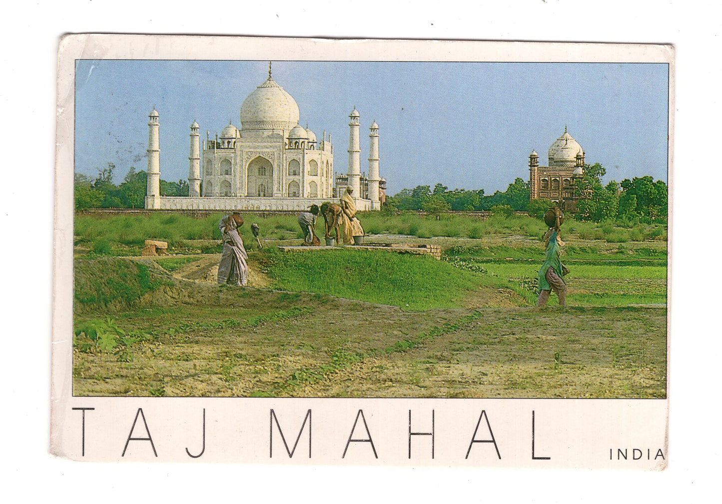 Ansichtskarte Taj Mahal / Indien
