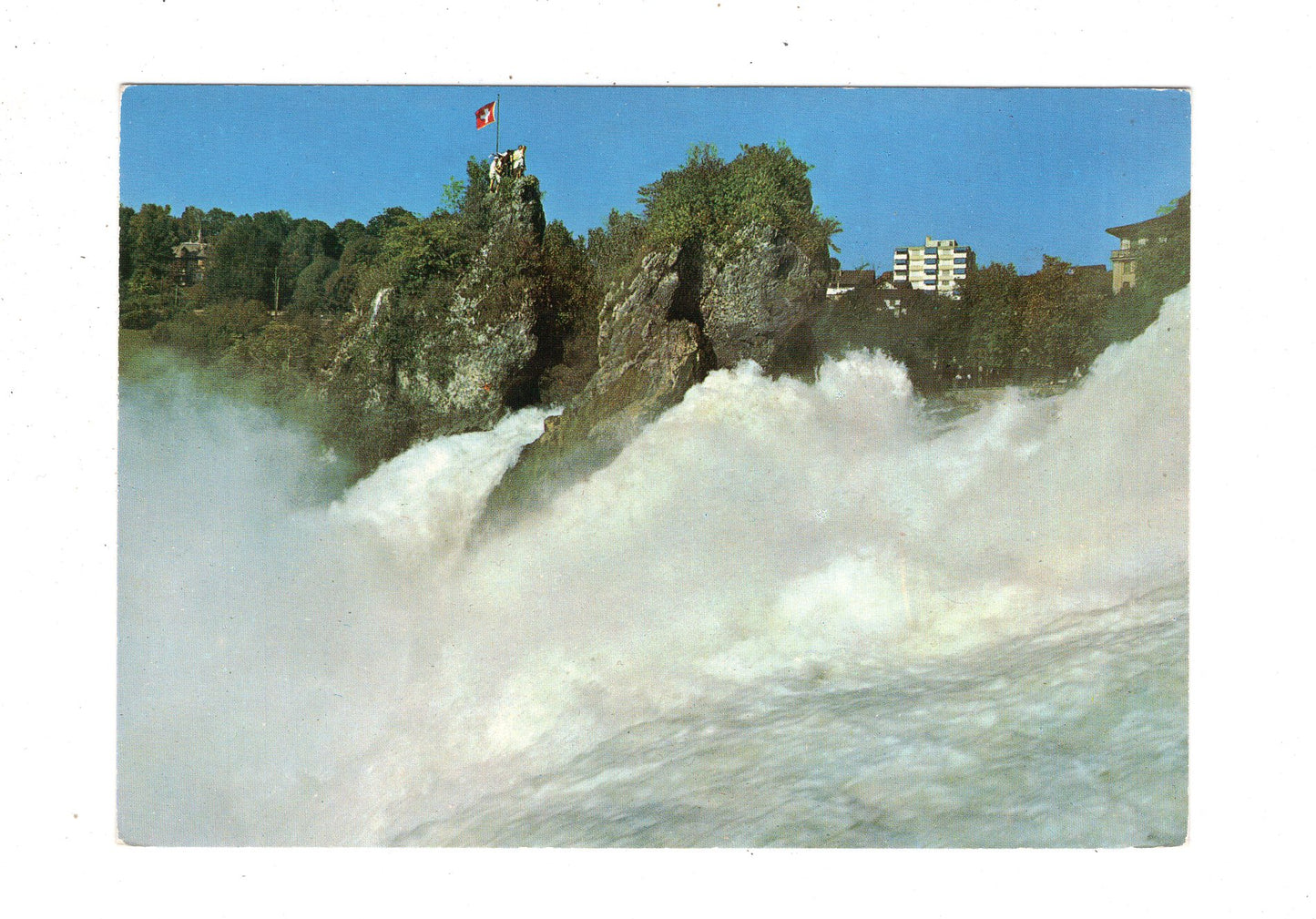 Ansichtskarte Rheinfall bei Neuhausen / Schweiz