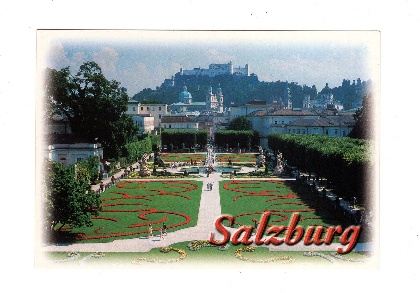 Ansichtskarte Salzburg / Mirabellengarten +++ Österreich