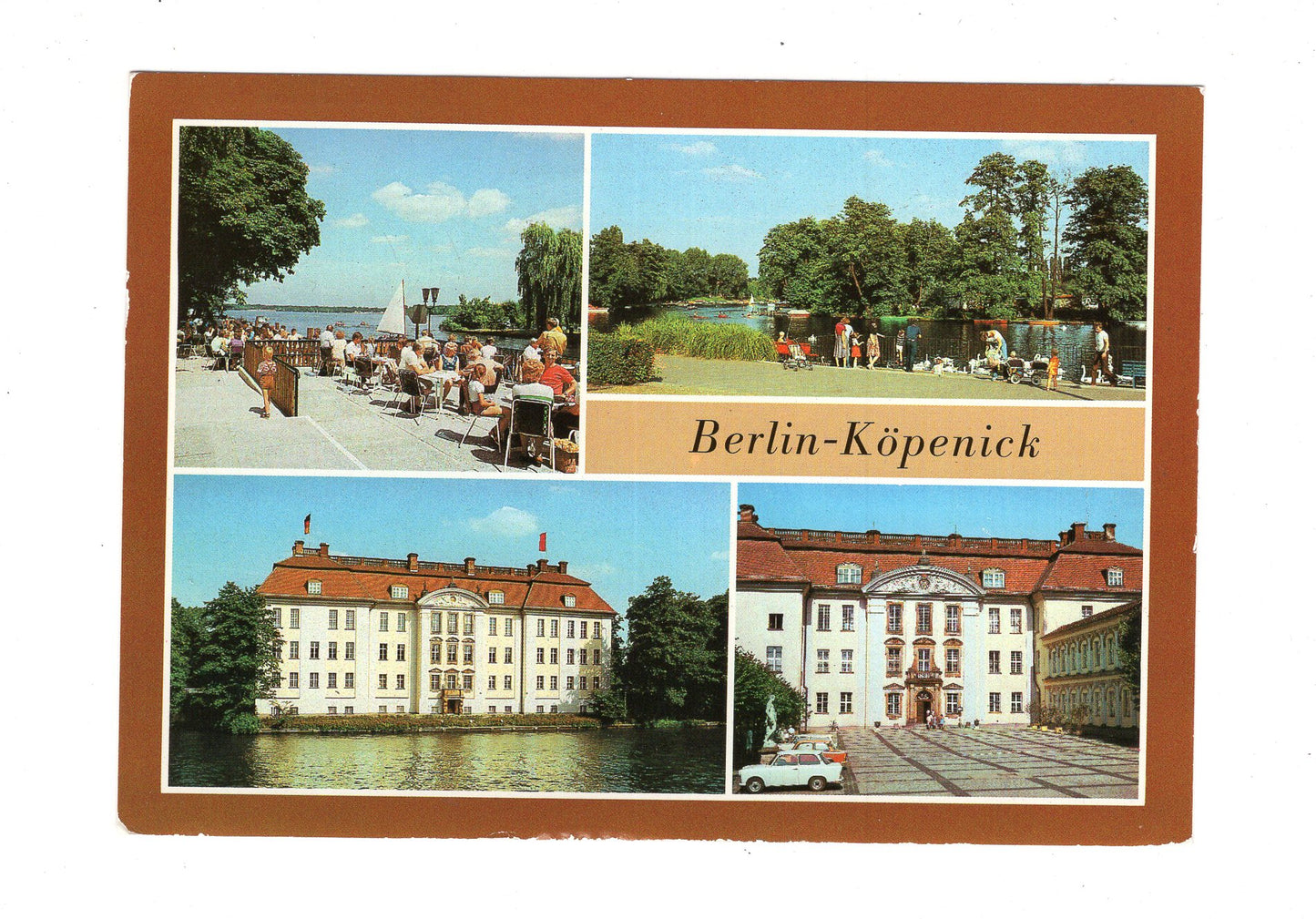 Ansichtskarte Berlin-Köpenick / DDR / Schloss +++