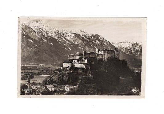 Ansichtskarte Salzburg / Hohensalzburg / Österreich - 1929