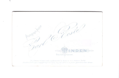 Fotografie Feiner Herr - Minden 1890er