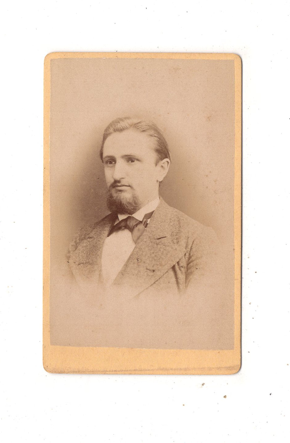 Fotografie Herrenportrait - Roßwein um 1870