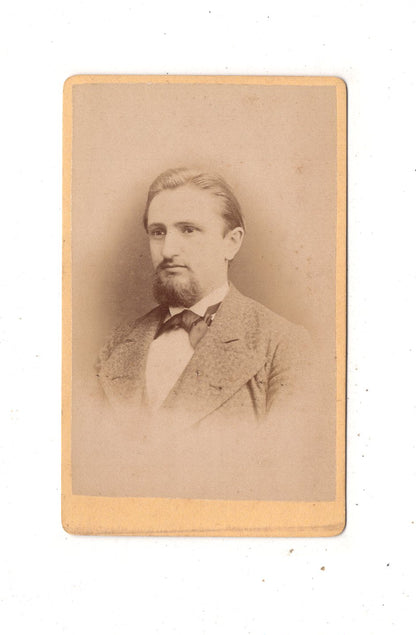 Fotografie Herrenportrait - Roßwein um 1870