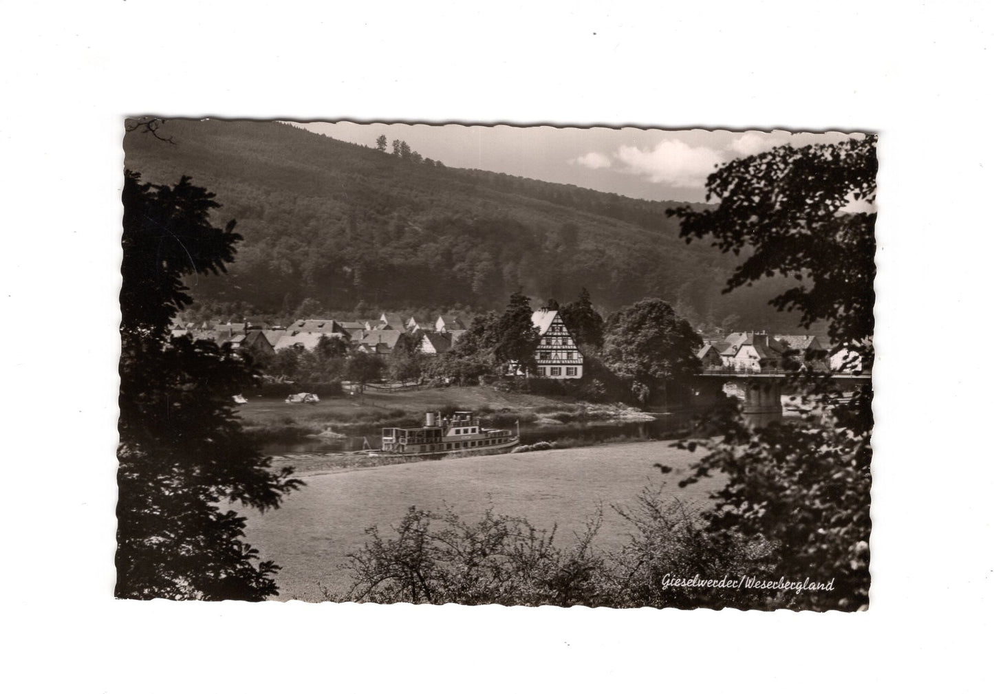 Ansichtskarte Gieselwerder / Weserbergland