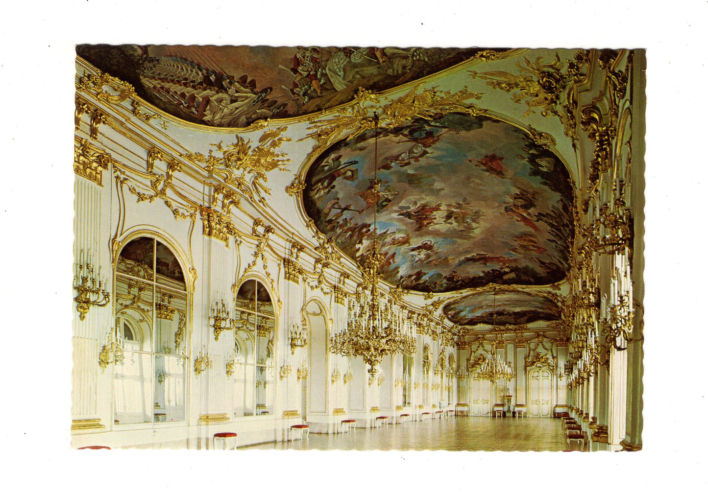 Ansichtskarte Wien / Schloss Schönbrunn / Große Galerie / Österreich