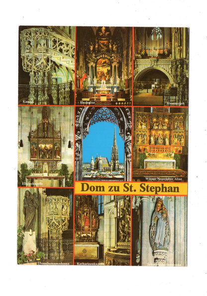 Ansichtskarte Wien / Dom zu St. Stephan / Österreich