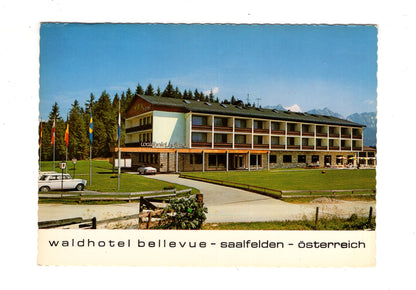 Ansichtskarte Waldhotel Bellevue / Saalfelden / Österreich