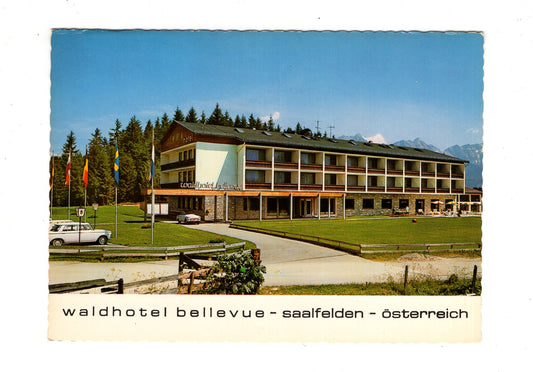 Ansichtskarte Waldhotel Bellevue / Saalfelden / Österreich