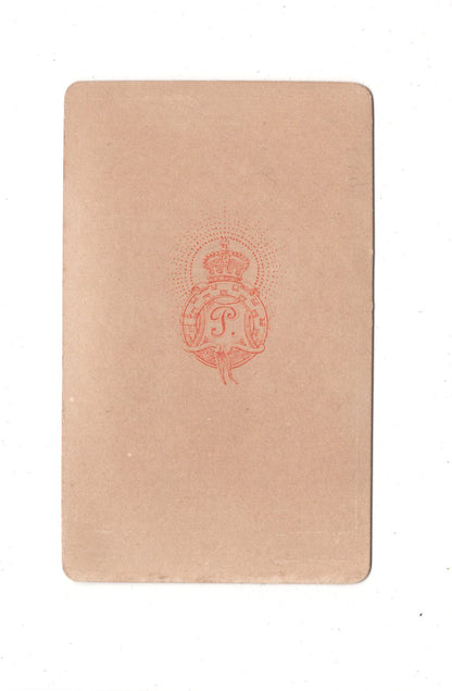 Fotografie Damenportrait / Sängerin Vilma von Voggenhuber - 1870er / CDV C1-13