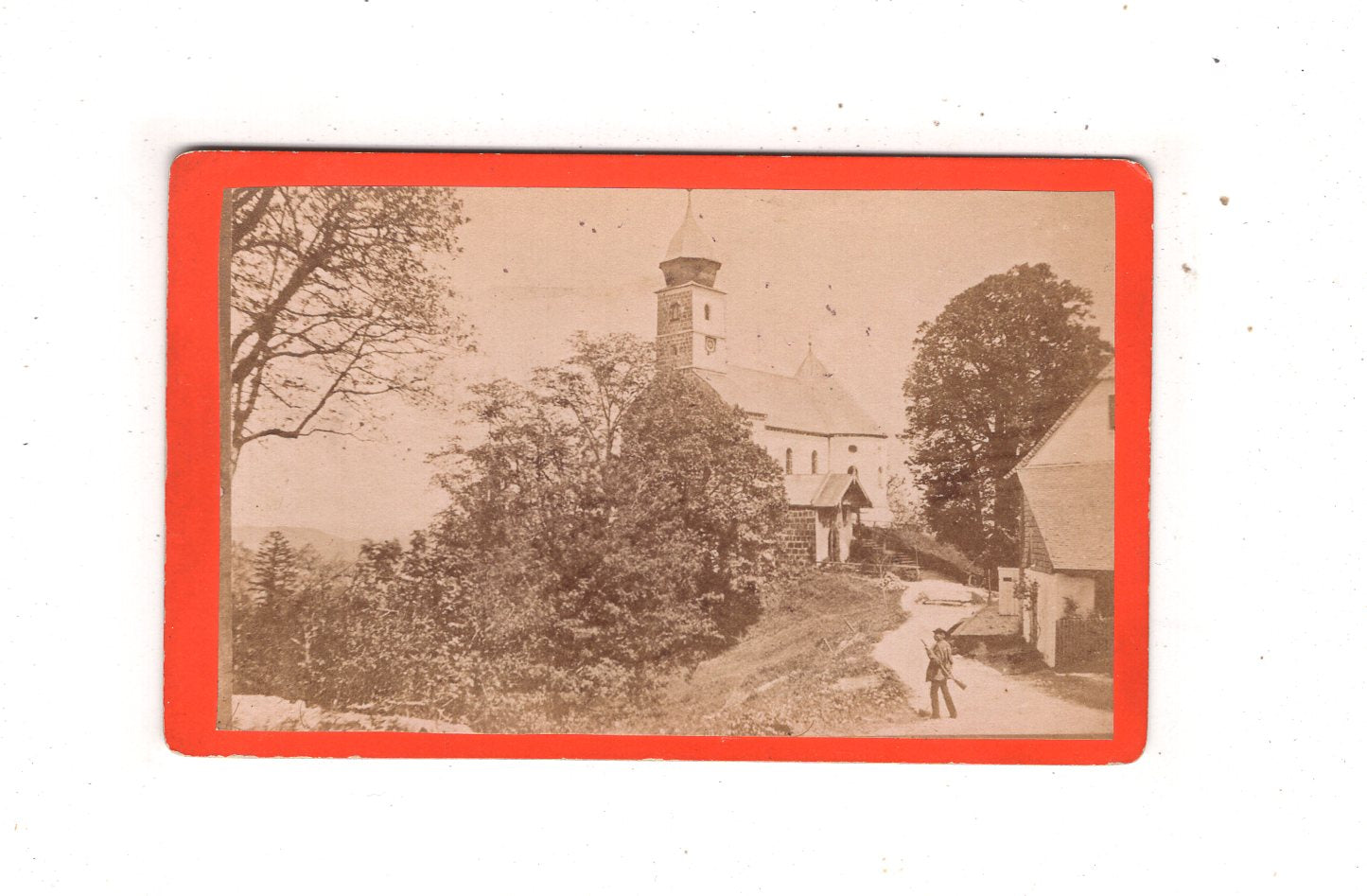 Fotografie Kloster Maria Eck in Bayern - 1870er