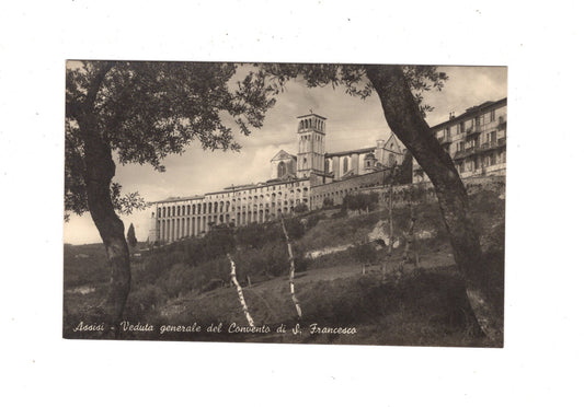 Ansichtskarte Assisi / Convento di S. Francesco / Italien / N1-56