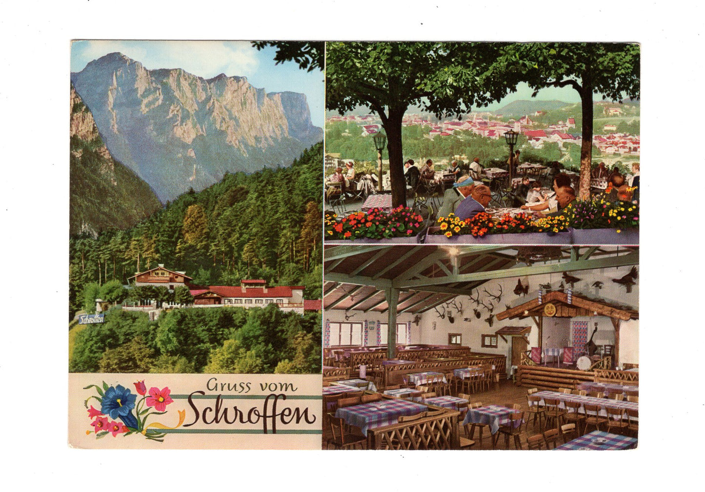 Ansichtskarte Berghof Schroffen / Bad Reichenhall