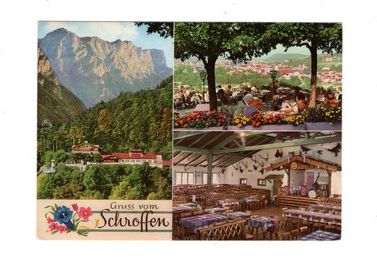 Ansichtskarte Berghof Schroffen / Bad Reichenhall