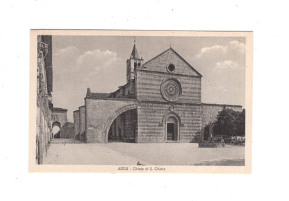 Ansichtskarte Assisi / Chiesa di S. Chiara / Italien / N1-56