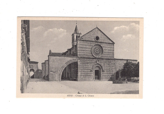 Ansichtskarte Assisi / Chiesa di S. Chiara / Italien / N1-56