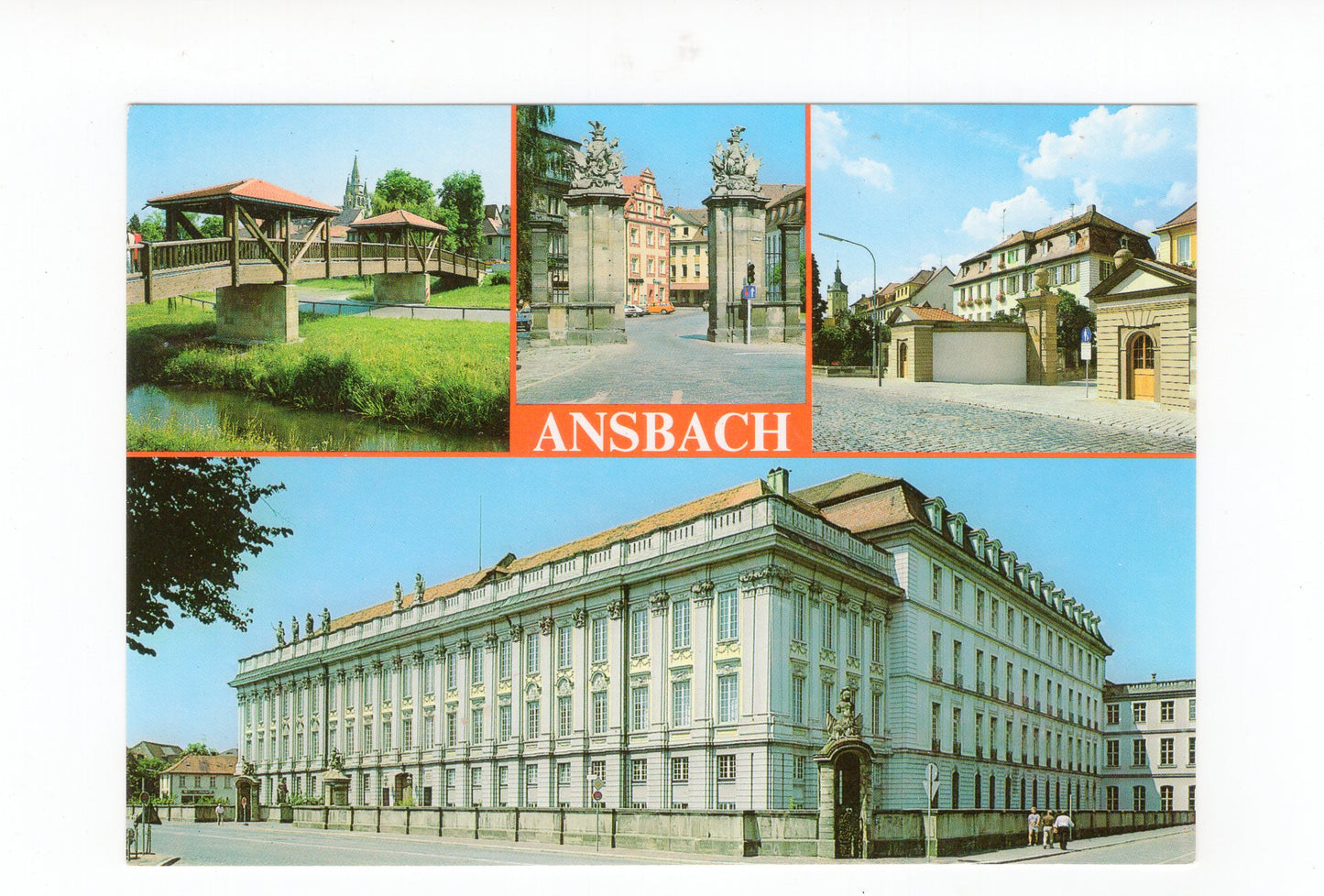 Ansichtskarte Ansbach