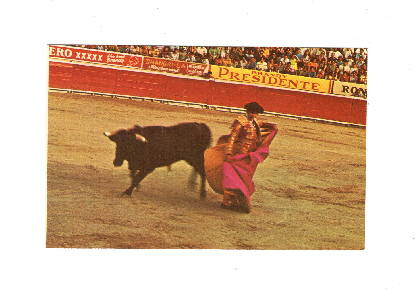 Ansichtskarte Bullfighting in Mexico / Mexiko