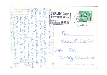Ansichtskarte Berlin / DDR / Pressecafé / Alexanderplatz +++