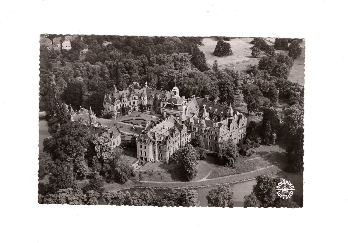 Ansichtskarte Bückeburg / Schloss