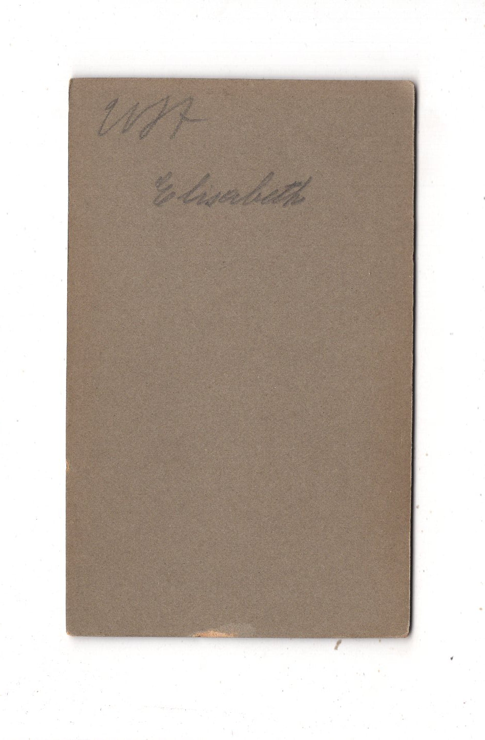 Fotografie Niedliches kleines Mädchen - Duisburg 1910er / CDV M1-16