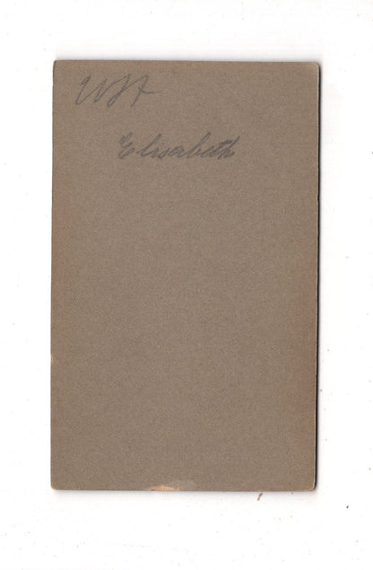 Fotografie Niedliches kleines Mädchen - Duisburg 1910er / CDV M1-16