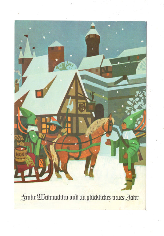 Ansichtskarte Feiertage / Frohe Weihnachten / K1-69