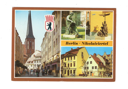 Ansichtskarte Berlin / DDR / Nikolaiviertel
