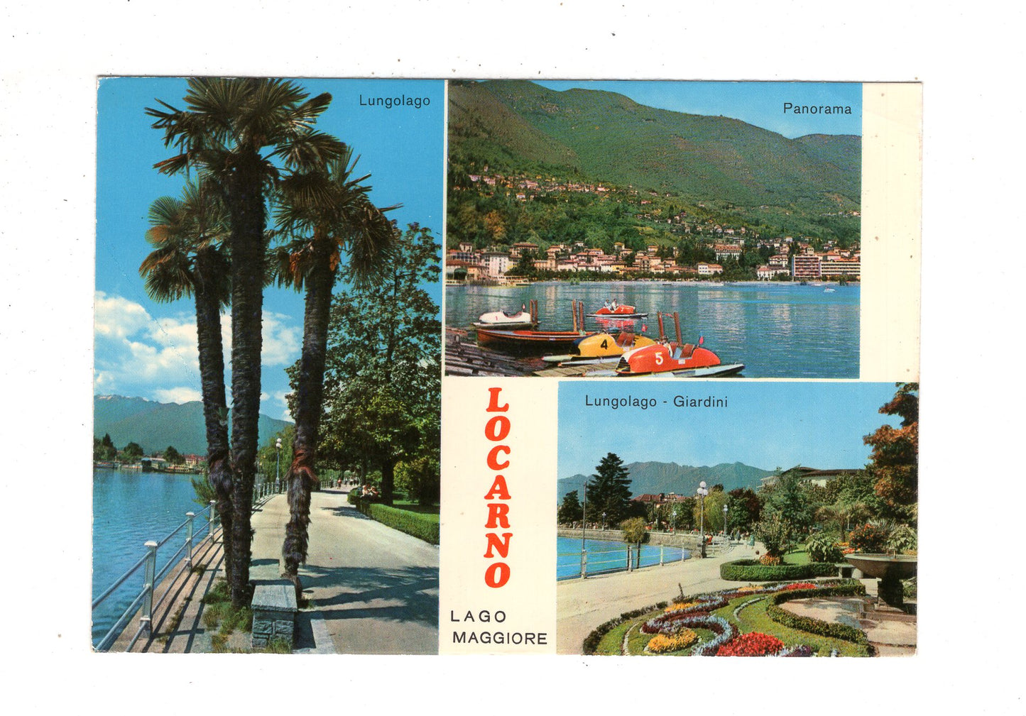 Ansichtskarte Locarno / Lago Maggiore / Schweiz