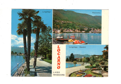 Ansichtskarte Locarno / Lago Maggiore / Schweiz