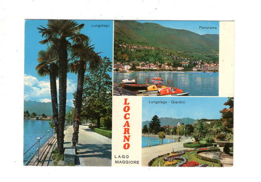 Ansichtskarte Locarno / Lago Maggiore / Schweiz