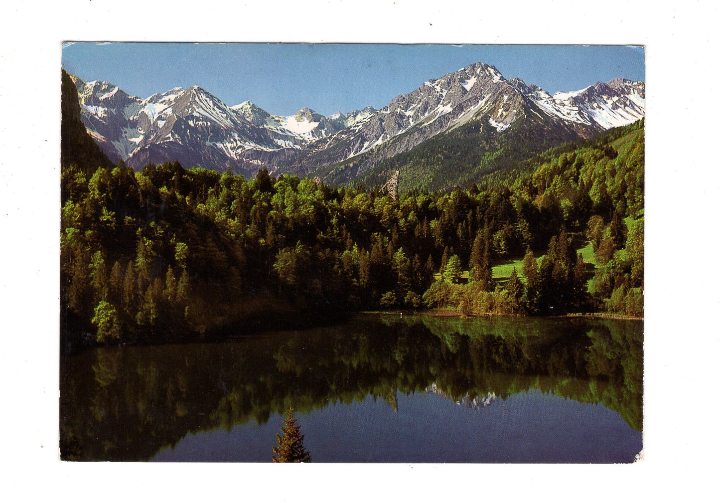 Ansichtskarte Freibergsee bei Oberstdorf im Allgäu / M1-55