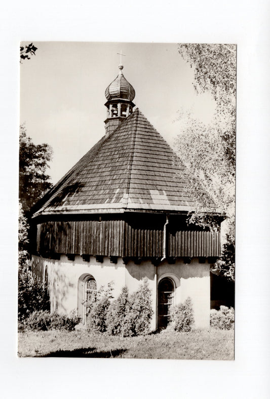 Ansichtskarte Kreuzkapelle Mauersberg / Erzgebirge