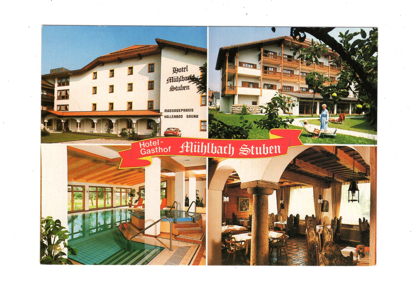 Ansichtskarte Bad Füssing / Hotel-Gasthof Mühlbach Stuben