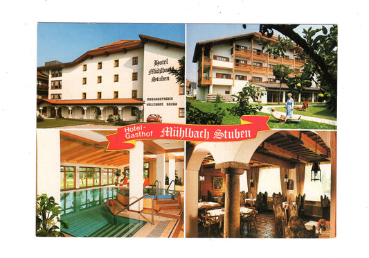 Ansichtskarte Bad Füssing / Hotel-Gasthof Mühlbach Stuben