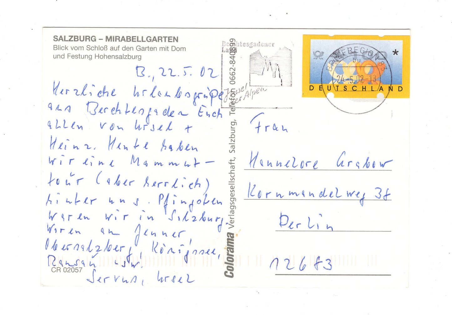 Ansichtskarte Salzburg / Mirabellengarten +++ Österreich
