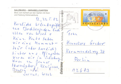 Ansichtskarte Salzburg / Mirabellengarten +++ Österreich