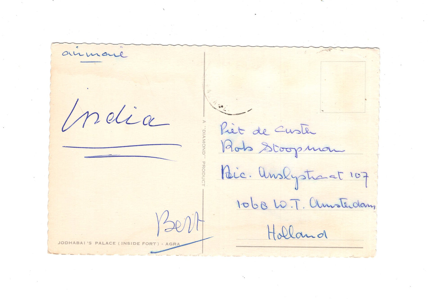 Ansichtskarte Agra / Jodhabai´s Palace / Indien