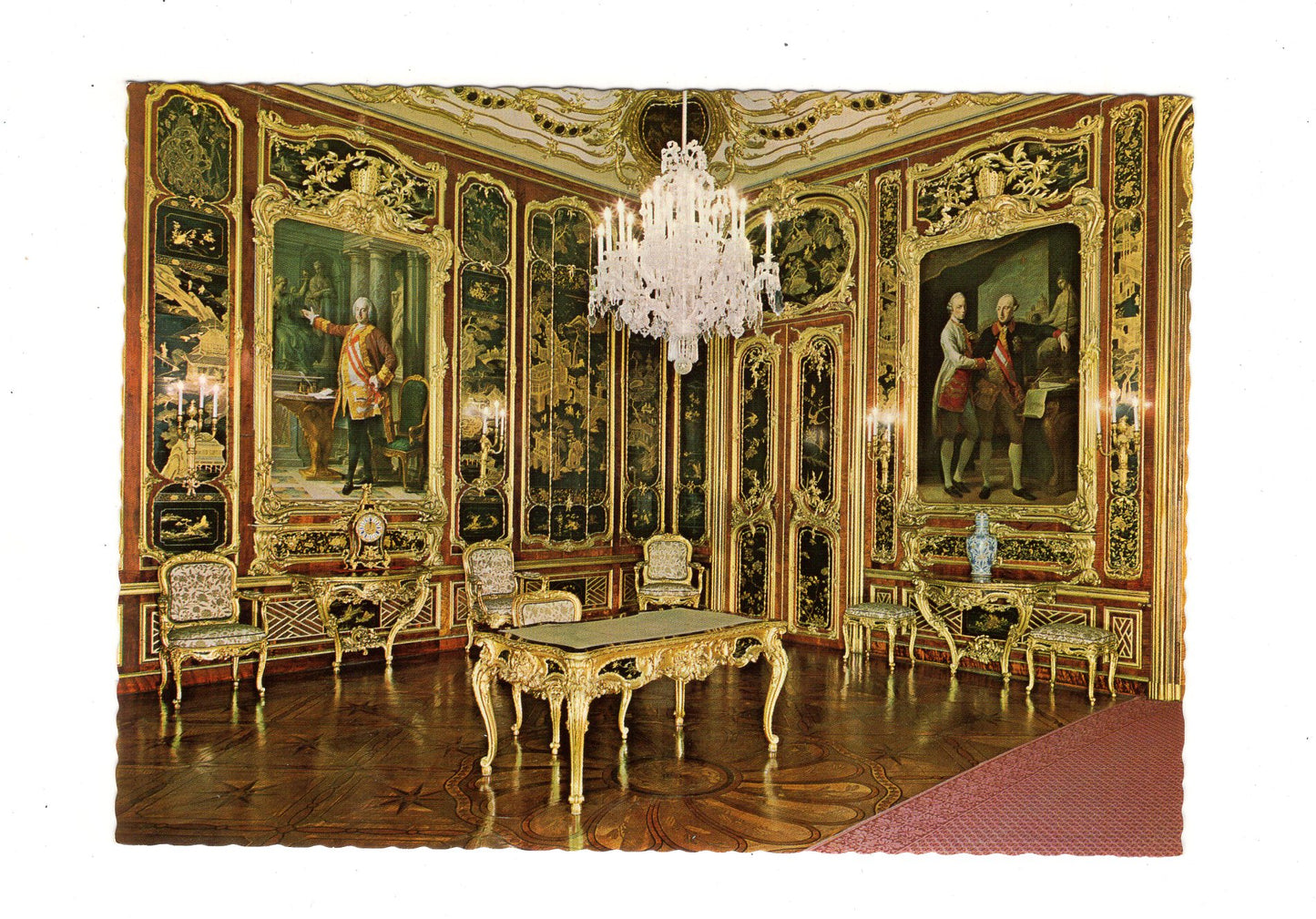Ansichtskarte Wien / Schloss Schönbrunn / Vieur-laque-Zimmer / Österreich