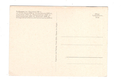 Ansichtskarte Freibergsee bei Oberstdorf im Allgäu / M1-55