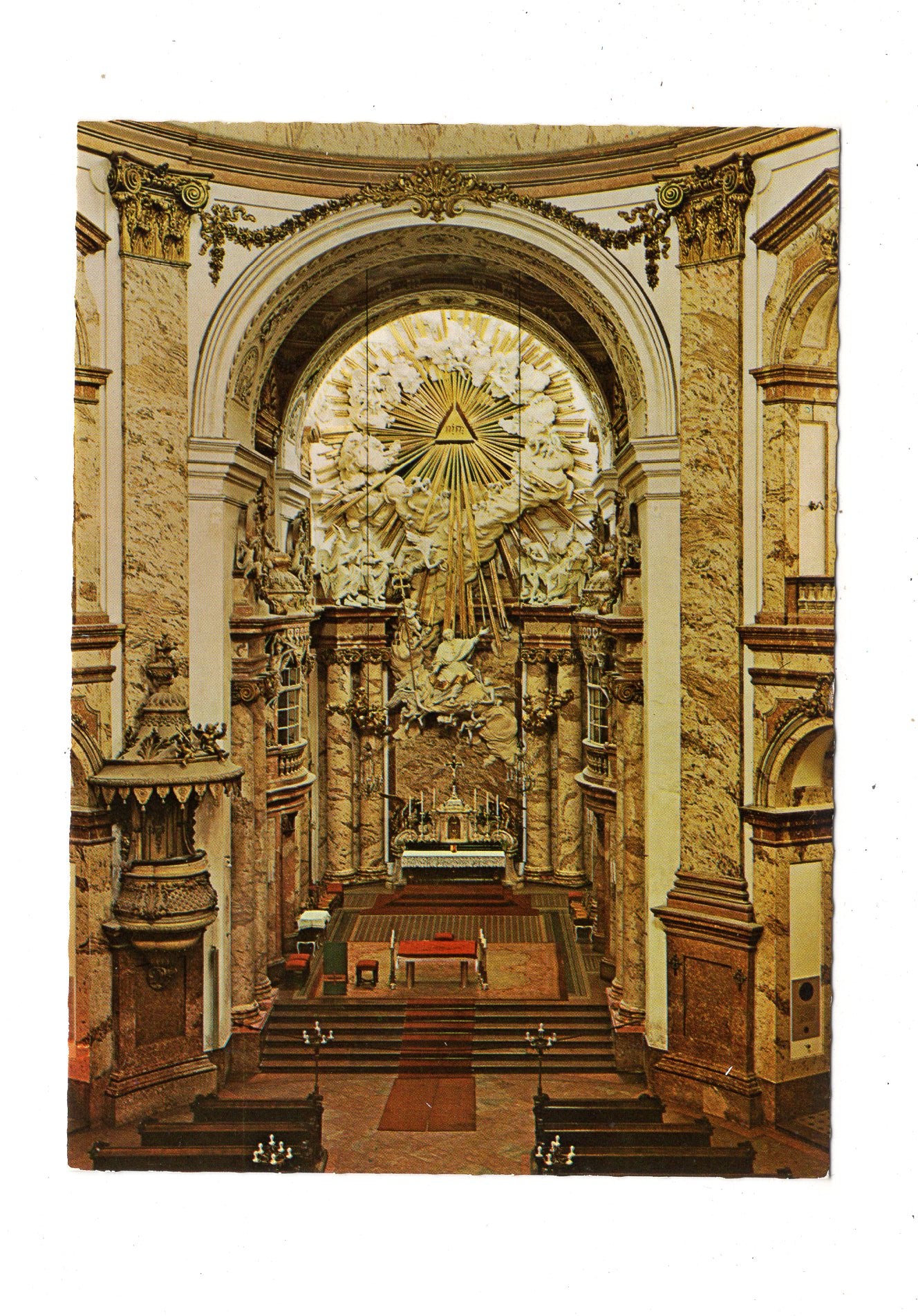 Ansichtskarte Wien / Karlskirche / Österreich