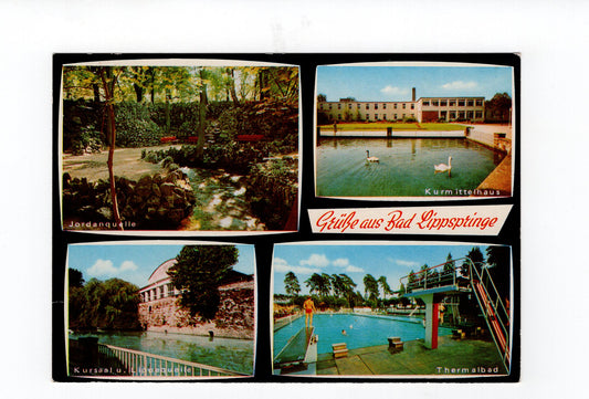 Ansichtskarte Bad Lippspringe / Kurmittelhaus +++