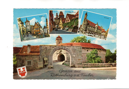 Ansichtskarte Rothenburg ob der Tauber
