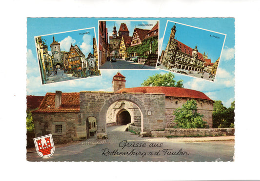 Ansichtskarte Rothenburg ob der Tauber
